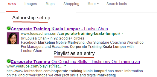 Google Authorship Louisa Chan
