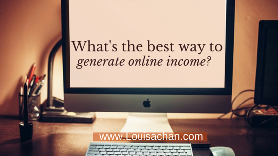 Best way to generate online income
