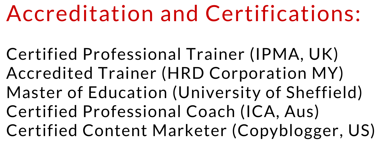 Accreditation and Certifications